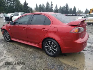 2017 Mitsubishi Lancer ES with VIN JA32U2FU3HU005005, listed as a Copart auction lot 78702074 with 69,797 mi miles and Salvage Title. Bid and sale history available at carsss.com. Image 2.