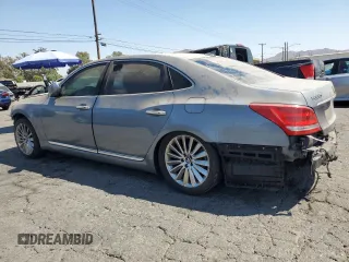 2014 Hyundai Equus Signature with VIN KMHGH4JH4EU085701, listed as a Copart auction lot 51572405 with 151,413 mi miles and Clean Title. Bid and sale history available at DreamBid. Image 2.
