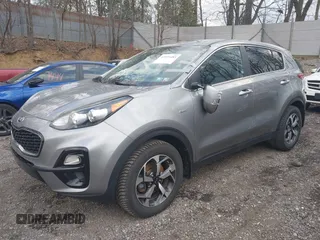 2020 Kia Sportage LX with VIN KNDPMCAC6L7630193, listed as a IAAI auction lot 42073485 with 48,743 mi miles. Bid and sale history available at carsss.com. Image 2.
