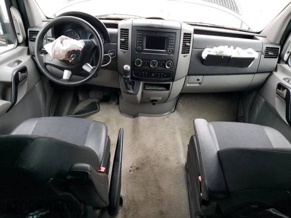 2016 Mercedes-Benz Sprinter with VIN 8BRPE7CDXGE123162, listed as a Copart auction lot 76968244 with Not Provided miles and Salvage Title. Bid and sale history available at DreamBid. Image 8.