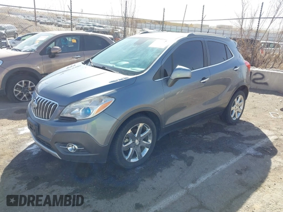 2013 Buick Encore Leather with VIN KL4CJCSB6DB170846, listed as a IAAI auction lot 41711515 with 136,774 mi miles and . Bid and sale history available at DreamBid. Image 2.