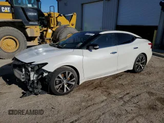 2017 Nissan Maxima S with VIN 1N4AA6AP3HC455327, listed as a Copart auction lot 81895214 with 97,632 mi miles and Non repairable. Bid and sale history available at DreamBid. Image 1.