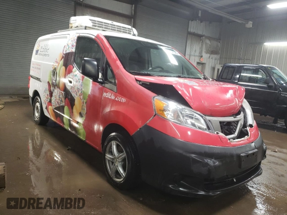 2015 Nissan NV200 S with VIN 3N6CM0KN5FK697416, listed as a Copart auction lot 52346025 with 241,224 mi miles and Salvage title. Bid and sale history available at DreamBid. Image 4.