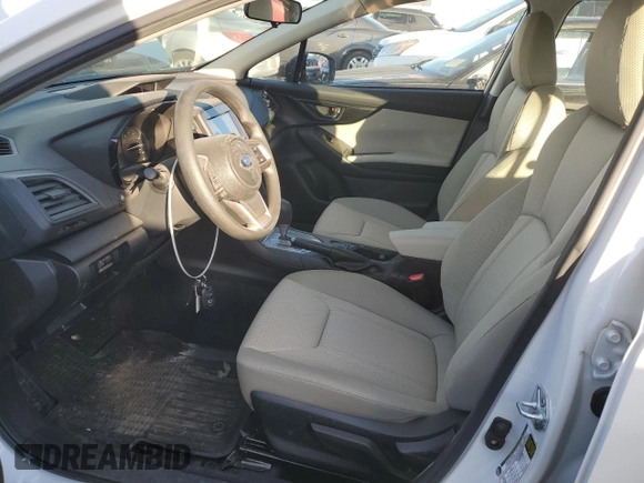 2023 Subaru Impreza with VIN 4S3GKAB67P3606338, listed as a Copart auction lot 88021835 with 1,392 mi miles and Salvage title. Bid and sale history available at DreamBid. Image 7.