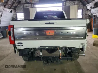 2024 Ford F-350 XL with VIN 1FT8W3BM0REC88847, listed as a Copart auction lot 59127545 with 22,115 mi miles and Salvage title. Bid and sale history available at DreamBid. Image 6.