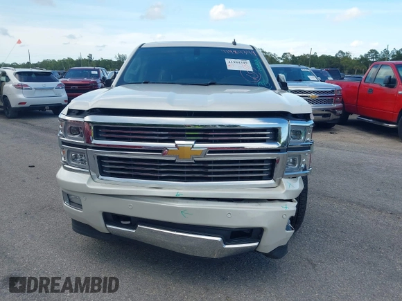 2014 Chevrolet Silverado 1500 High Country with VIN 3GCUKTEC4EG401571, listed as a IAAI auction lot 41984349 with 104,221 mi miles and . Bid and sale history available at DreamBid. Image 12.