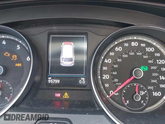2018 Volkswagen Atlas SE with VIN 1V2CP2CA6JC595282, listed as a IAAI auction lot 42227930 with 95,799 mi miles and . Bid and sale history available at DreamBid. Image 7.