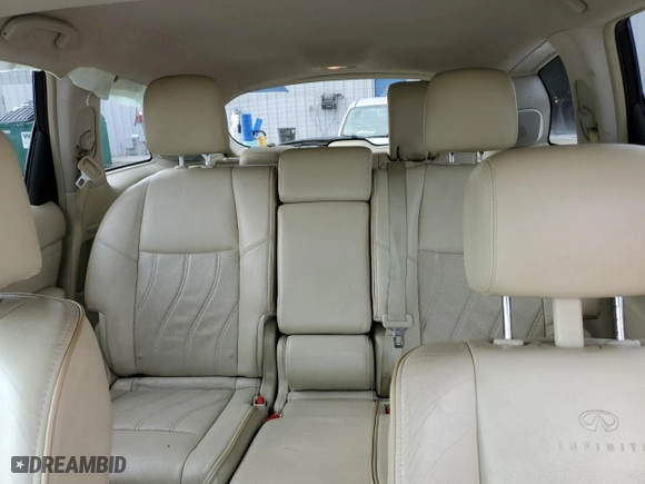 2013 Infiniti JX35 with VIN 5N1AL0MM5DC311979, listed as a Copart auction lot 51122375 with 147,779 mi miles and Salvage Title. Bid and sale history available at carsss.com. Image 10.