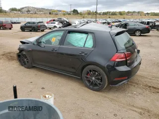 2021 Volkswagen Golf GTI S with VIN 3VW6T7AU7MM006194, listed as a Copart auction lot 78307374 with 0 mi miles and Salvage Title. Bid and sale history available at carsss.com. Image 2.