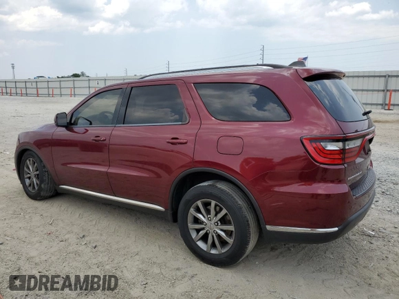 2017 Dodge Durango SXT with VIN 1C4RDHAG8HC878596, listed as a Copart auction lot 59110215 with 200,844 mi miles and Salvage title. Bid and sale history available at DreamBid. Image 2.