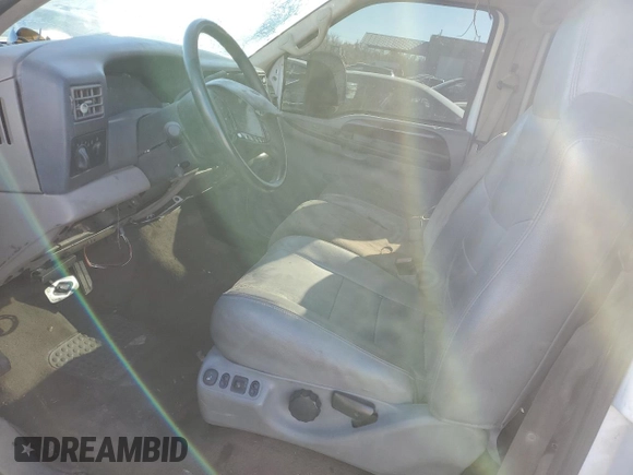 2001 Ford F-250 XL with VIN 3FTNW21F91MA38487, listed as a Copart auction lot 81172274 with 74,949 mi miles and Salvage title. Bid and sale history available at DreamBid. Image 7.