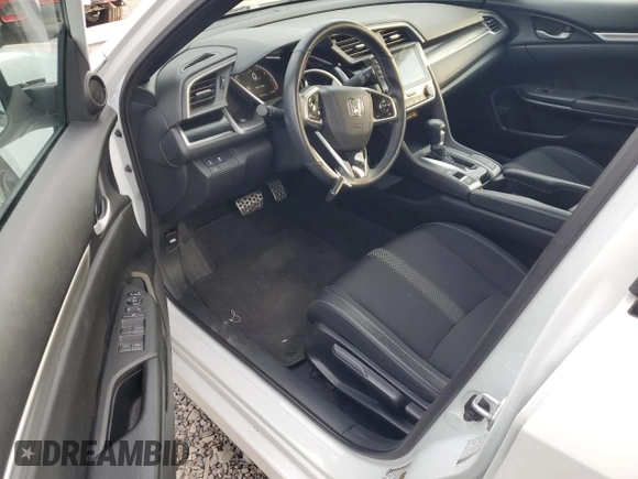 2021 Honda Civic Sport with VIN 2HGFC2F82MH540110, listed as a Copart auction lot 48857355 with 65,638 mi miles and Salvage Title. Bid and sale history available at DreamBid. Image 8.