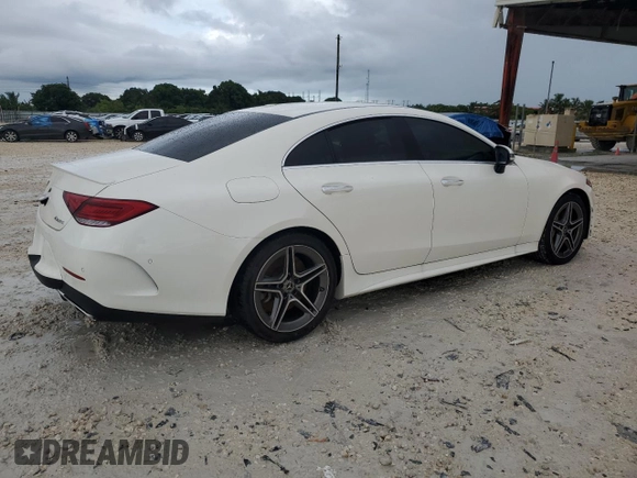 2019 Mercedes-Benz CLS with VIN WDD2J5KB4KA033037, listed as a Copart auction lot 59336544 with 21,935 mi miles and Non Repairable. Bid and sale history available at carsss.com. Image 3.