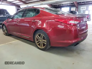2013 Kia Optima SX with VIN 5XXGR4A65DG121755, listed as a Copart auction lot 63550165 with 231,156 mi miles and Clean title. Bid and sale history available at DreamBid. Image 2.
