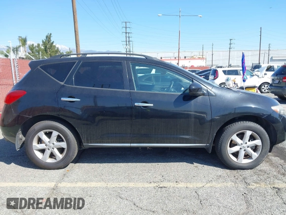 2009 Nissan Murano SL with VIN JN8AZ18U99W022486, listed as a IAAI auction lot 41848521 with 109,787 mi miles and . Bid and sale history available at DreamBid. Image 14.