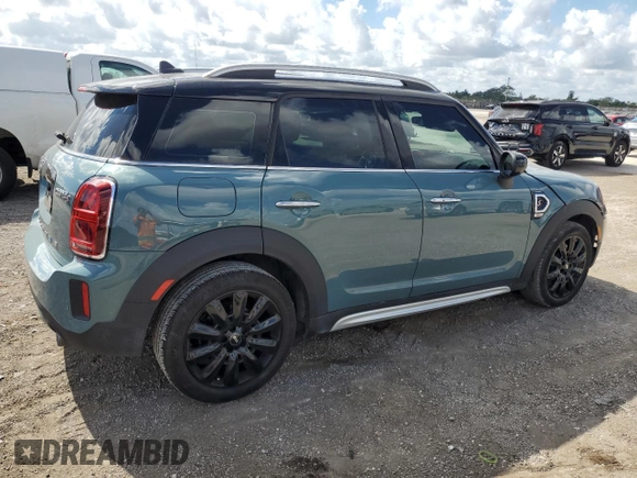 2024 MINI Countryman Cooper S with VIN WMZ53BR05R3S17034, listed as a Copart auction lot 44859915 with 20,298 mi miles and Salvage Title. Bid and sale history available at carsss.com. Image 3.