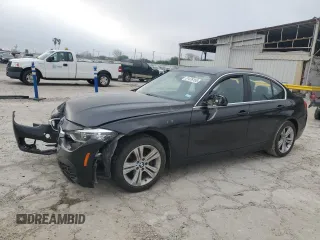 2018 BMW 3 Series 330i with VIN WBA8B9C51JEE82958, listed as a Copart auction lot 51476155 with 112,755 mi miles and Salvage title. Bid and sale history available at DreamBid. Image 1.