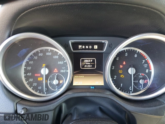 2015 Mercedes-Benz G-Class G 550 with VIN WDCYC3HFXFX239151, listed as a Copart auction lot 41158934 with 51,231 mi miles. Bid and sale history available at carsss.com. Image 9.