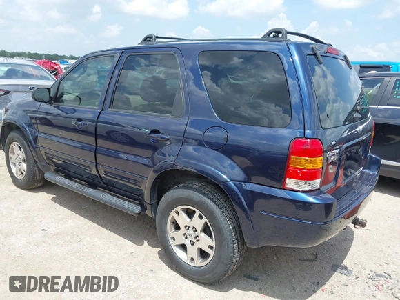 2003 Ford Escape Limited z VIN 1FMCU94163KA63424, wystawiony jako IAAI lot #42737023 z przebiegiem 137 918 mil mil oraz . Historia ofert i sprzedaży dostępna na DreamBid. Obrazek 3.