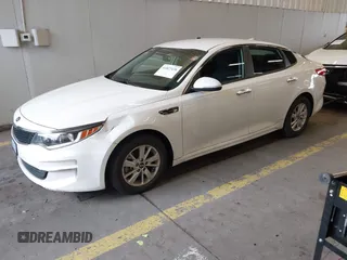2016 Kia Optima LX with VIN KNAGT4L39G5074319, listed as a IAAI auction lot 41827438 with 51,373 mi miles. Bid and sale history available at carsss.com. Image 21.