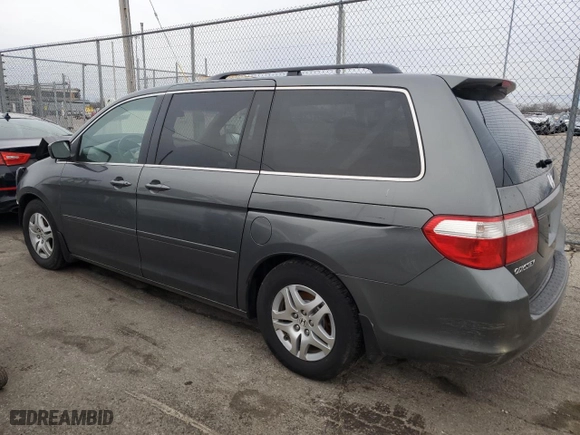 2007 Honda Odyssey EX-L with VIN 5FNRL38657B132143, listed as a Copart auction lot 49620235 with 0 mi miles and Salvage Title. Bid and sale history available at carsss.com. Image 2.