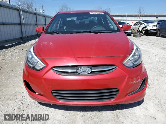 2015 Hyundai Accent GLS with VIN KMHCT4AE9FU913133, listed as a Copart auction lot 49409425 with 120,930 mi miles and Clean Title. Bid and sale history available at DreamBid. Image 5.