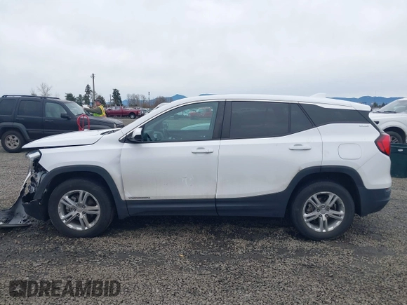 2021 GMC Terrain SLE with VIN 3GKALTEV8ML353620, listed as a IAAI auction lot 41646175 with 38,545 mi miles and . Bid and sale history available at carsss.com. Image 14.