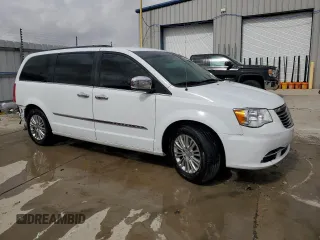 2015 Chrysler Town & Country Touring-L with VIN 2C4RC1CG4FR609541, listed as a Copart auction lot 49406325 with 122,269 mi miles and Salvage Title. Bid and sale history available at carsss.com. Image 4.