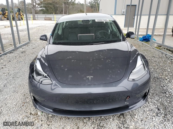 2023 Tesla Model 3 with VIN 5YJ3E1EA3PF674967, listed as a Copart auction lot 45691595 with 15,047 mi miles and Salvage Title. Bid and sale history available at carsss.com. Image 5.
