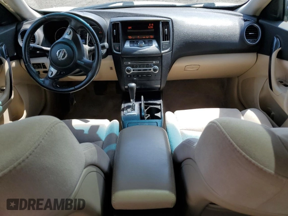 2013 Nissan Maxima S with VIN 1N4AA5AP5DC840795, listed as a Copart auction lot 57712115 with 187,516 mi miles and Salvage title. Bid and sale history available at DreamBid. Image 8.