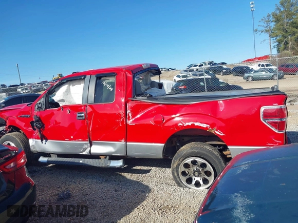 2010 Ford F-150 XL with VIN 1FTEX1C86AFA50201, listed as a IAAI auction lot 41241755 with 1 mi miles. Bid and sale history available at carsss.com. Image 15.