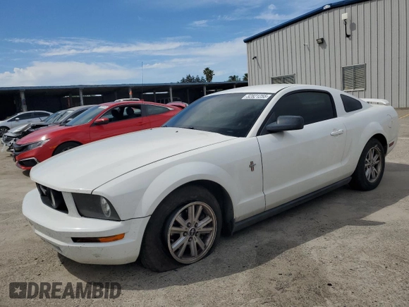 2006 Ford Mustang Standard with VIN 1ZVFT80N065256711, listed as a Copart auction lot 52821255 with 206,912 mi miles and Salvage Title. Bid and sale history available at carsss.com. Image 1.