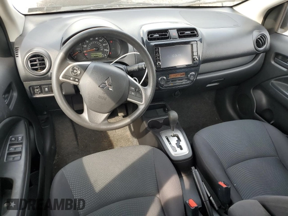 2020 Mitsubishi Mirage ES z VIN ML32F3FJ1LHF00656, wystawiony jako Copart lot #60921435 z przebiegiem 52 486 mil mil oraz Czysty tytuł • Clean title. Historia ofert i sprzedaży dostępna na DreamBid. Obrazek 8.