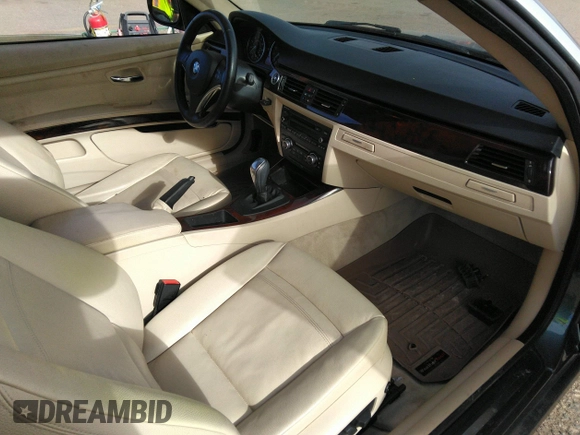 2011 BMW 3 Series 335i xDrive with VIN WBAKF9C56BE619143, listed as a IAAI auction lot 41765227 with 159,620 mi miles. Bid and sale history available at carsss.com. Image 5.