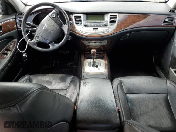 2011 Hyundai Genesis with VIN KMHGC4DE3BU131675, listed as a Copart auction lot 54255134 with 192,926 mi miles and Salvage Title. Bid and sale history available at carsss.com. Image 8.