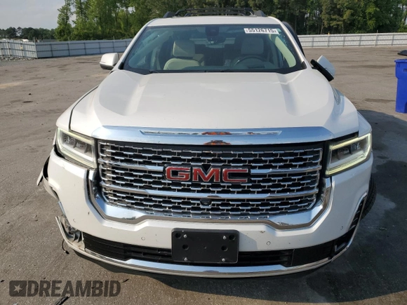 2021 GMC Acadia Denali с VIN 1GKKNXLSXMZ191853, выставлен на аукционе Copart как лот 56294855 с пробегом 90 090 миль миль и Списание • Salvage title. История ставок и продаж доступна на DreamBid. Изображение 5.