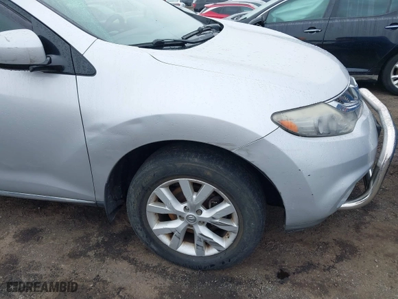 2012 Nissan Murano LE with VIN JN8AZ1MW6CW210302, listed as a IAAI auction lot 41843699 with 125,787 mi miles. Bid and sale history available at carsss.com. Image 13.