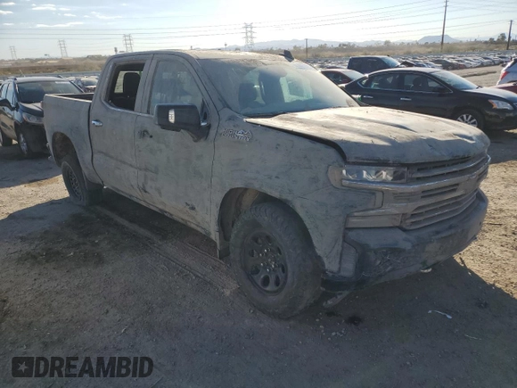 2021 Chevrolet Silverado 1500 High Country with VIN 3GCUYHED0MG155282, listed as a Copart auction lot 89275505 with 0 mi miles and Salvage Title. Bid and sale history available at carsss.com. Image 4.