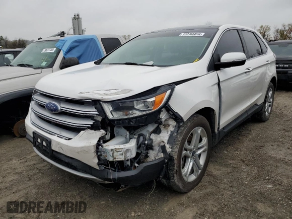 2018 Ford Edge Titanium with VIN 2FMPK4K89JBC21868, listed as a Copart auction lot 78183404 with 86,152 mi miles and Salvage Title. Bid and sale history available at carsss.com. Image 1.