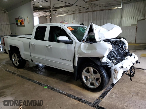 2017 Chevrolet Silverado 1500 LT with VIN 1GCVKREC5HZ156419, listed as a Copart auction lot 51940425 with Not Provided miles and Salvage Title. Bid and sale history available at DreamBid. Image 4.