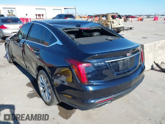 2021 Cadillac CT5 Premium Luxury z VIN 1G6DT5RW8M0100093, wystawiony jako IAAI lot #41764220 z przebiegiem 36 469 mil mil oraz . Historia ofert i sprzedaży dostępna na DreamBid. Obrazek 3.