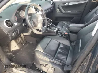 2011 Audi A3 Premium Plus with VIN WAUKJAFM0BA037209, listed as a Copart auction lot 80162204 with 96,964 mi miles and Salvage title. Bid and sale history available at DreamBid. Image 7.