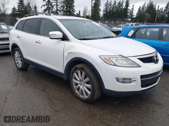 2008 Mazda CX-9 Grand Touring with VIN JM3TB38AX80123247, listed as a IAAI auction lot 41175264 with 166,390 mi miles. Bid and sale history available at carsss.com. Image 1.