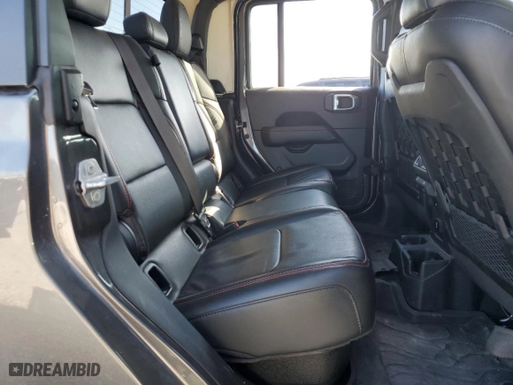 2022 Jeep Gladiator Rubicon with VIN 1C6JJTBMXNL137964, listed as a Copart auction lot 43374555 with 71,326 mi miles and Salvage Title. Bid and sale history available at carsss.com. Image 10.