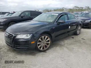 2013 Audi A7 3.0 Premium Plus with VIN WAUYGAFC2DN024358, listed as a Copart auction lot 76381814 with 0 mi miles and Salvage Title. Bid and sale history available at carsss.com. Image 1.