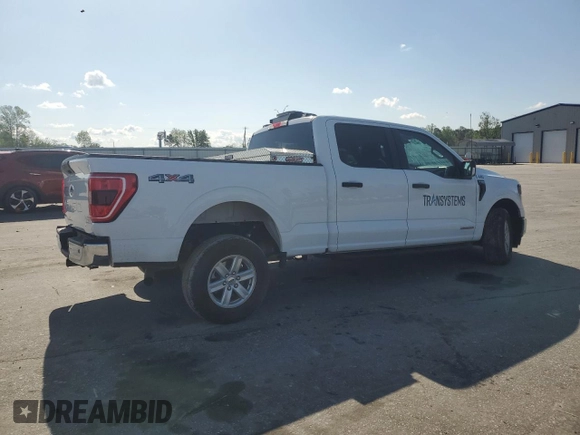 2023 Ford F-150 XL with VIN 1FTFW1ED8PFD25707, listed as a Copart auction lot 51474555 with 16,073 mi miles and Salvage title. Bid and sale history available at DreamBid. Image 3.