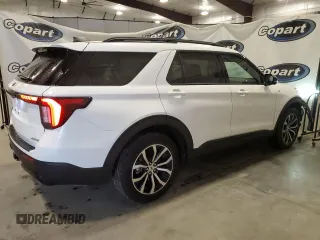 2025 Ford Explorer ST-Line z VIN 1FMUK8KH4SGB53287, wystawiony jako Copart lot #59285225 z przebiegiem 9 118 mil mil oraz Czysty tytuł • Clean title. Historia ofert i sprzedaży dostępna na DreamBid. Obrazek 3.