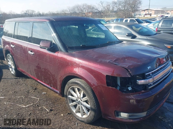 2017 Ford Flex Limited with VIN 2FMHK6D8XHBA10072, listed as a IAAI auction lot 41550829 with 132,995 mi miles. Bid and sale history available at carsss.com. Image 1.