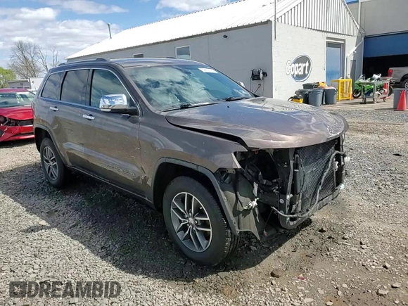 2017 Jeep Grand Cherokee Limited with VIN 1C4RJFBG2HC739169, listed as a Copart auction lot 52131165 with 86,015 mi miles and Salvage Title. Bid and sale history available at carsss.com. Image 15.