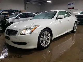 2009 Infiniti G37 with VIN JNKCV66EX9M721323, listed as a Copart auction lot 85532954 with 99,297 mi miles and Salvage Title. Bid and sale history available at DreamBid. Image 1.